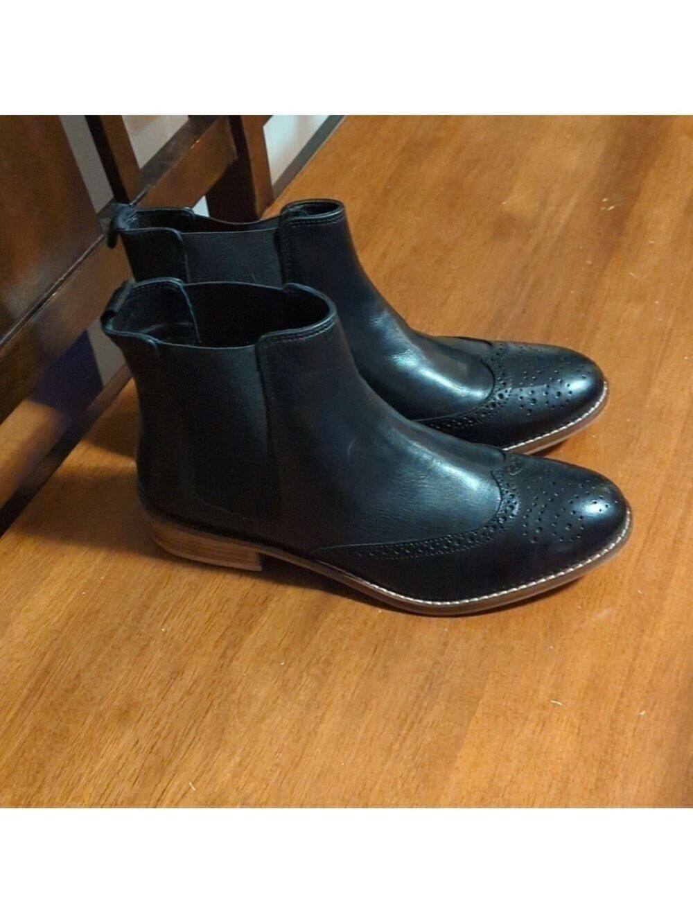 Dune London Black Western Boots Women's Size 10.5 EU 41 - Picture 3 of 13